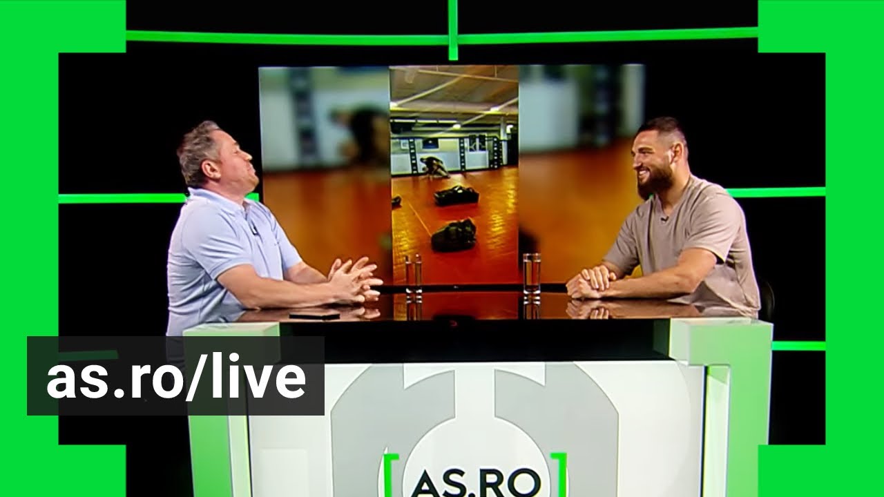 Nicolae Negumereanu la AS.ro LIVE, partea a 3-a. ”Îmi doresc să ajung la nivelul lui McGregor”