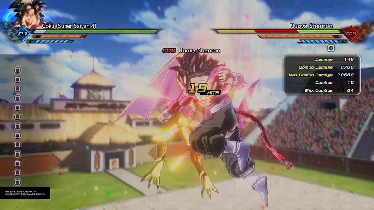Goku (SSJ4) Stamina break & infinite combos