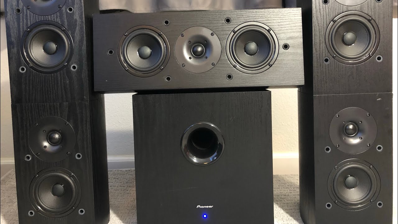 Pioneer Andrew Jones Bookshelf 5.1 Home Theater - OfferUp $275 - MSRP $596