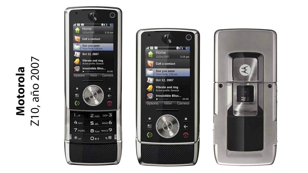 Historia móviles Motorola (1997-2014)