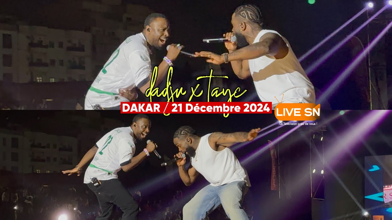 DUO EXPLOSIF DADJU x TAYC - N’Y PENSE PLUS - VICTORIA SECRET - NWNC - LE TEMPS / DAKAR 21 DÉCEMBRE