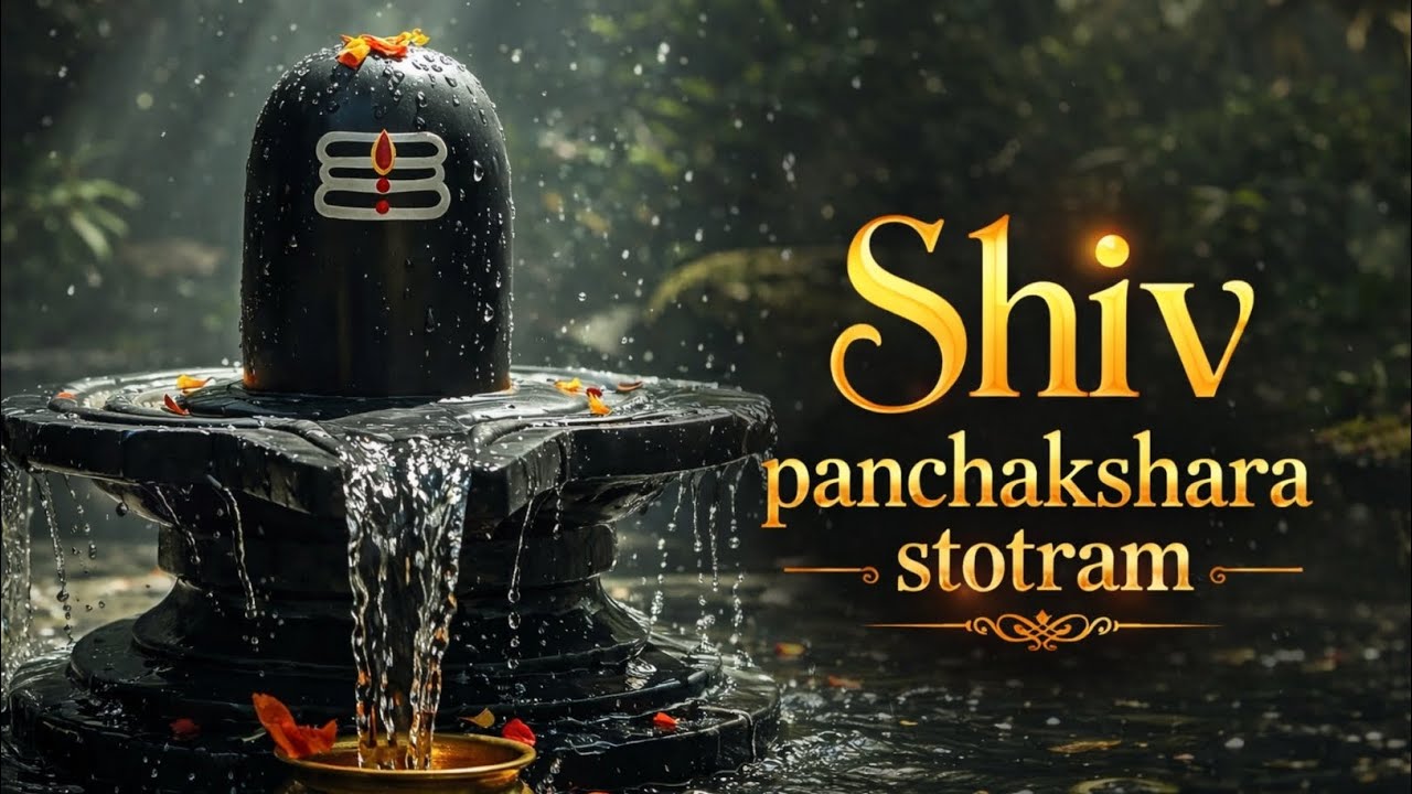 Shiv Panchakshara Stotram - नागेन्द्रहाराय त्रिलोचनाय‎भस्माङ्गरागाय महेश्वराय | Shiv Mantra 