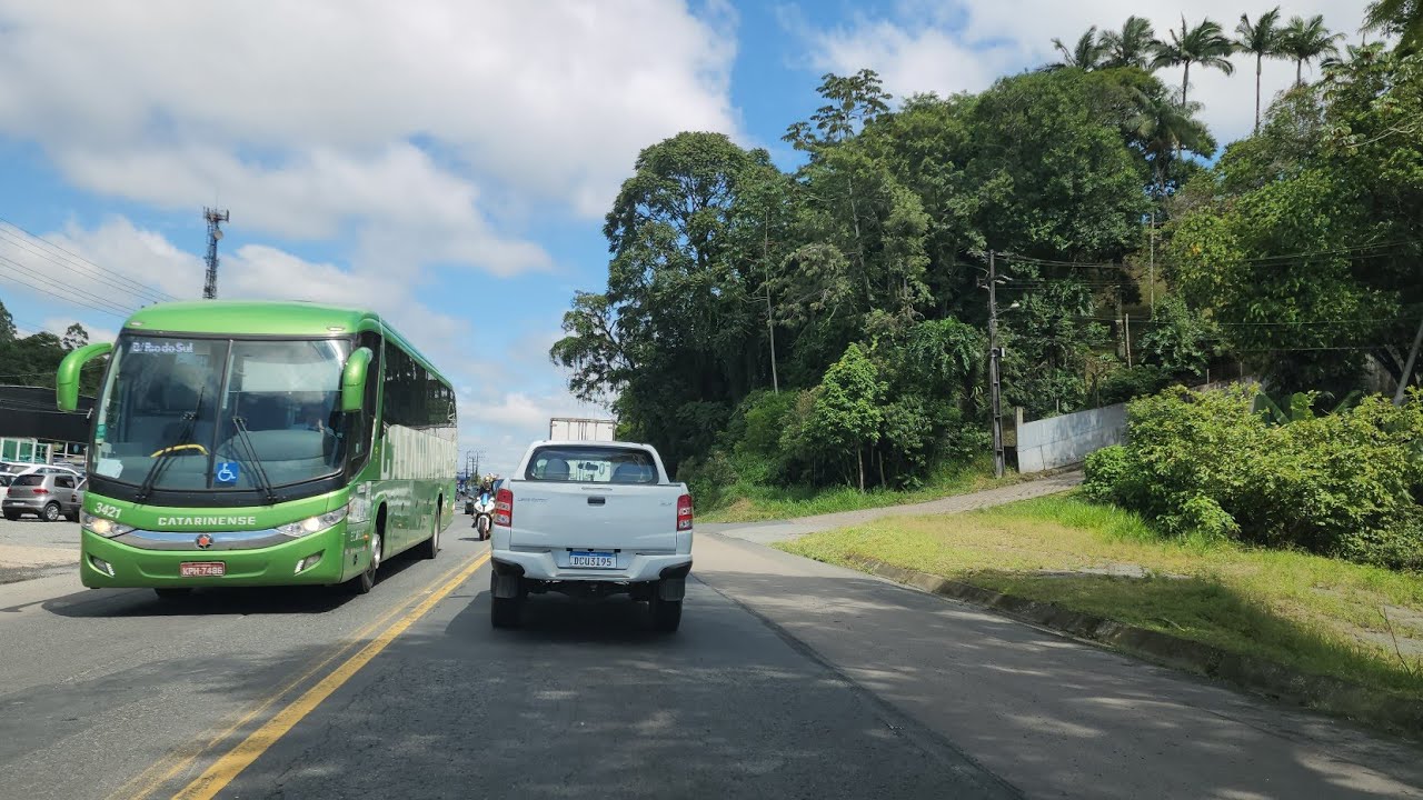 Gaspar SC. Br 470 até o Trevo(Blumenau)para Pomerode SC.