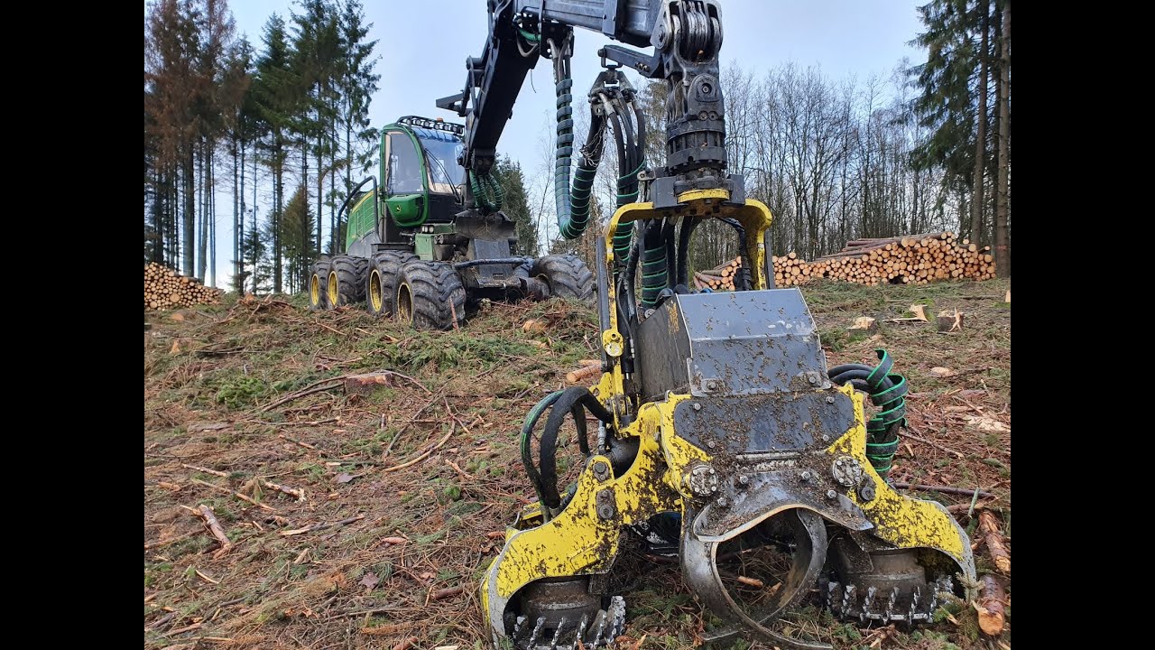 John Deere 1270G • Part-1 • Forstunternehmen Oberhauser • Harvester