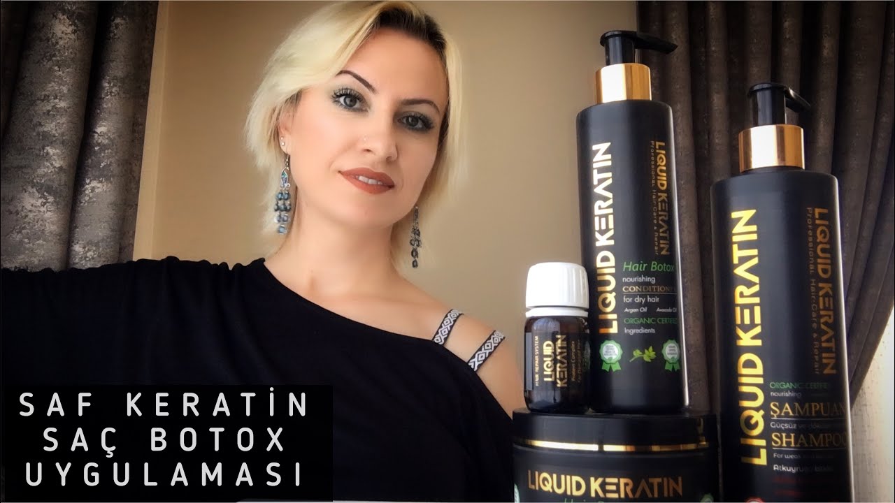 Saçlarım Yandı-Kopuyor-Yıprandı Diye Düşünme | Saç Botoksu Uygula Bağları Güçlendir | Keratin Bakımı