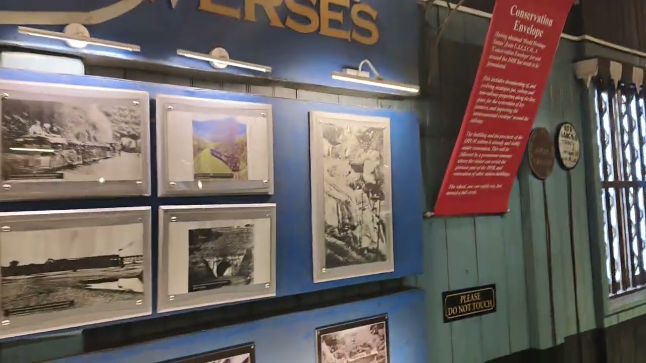 Inside Ghum Railway Museum,Ghum station, Darjeeling,West Bengal