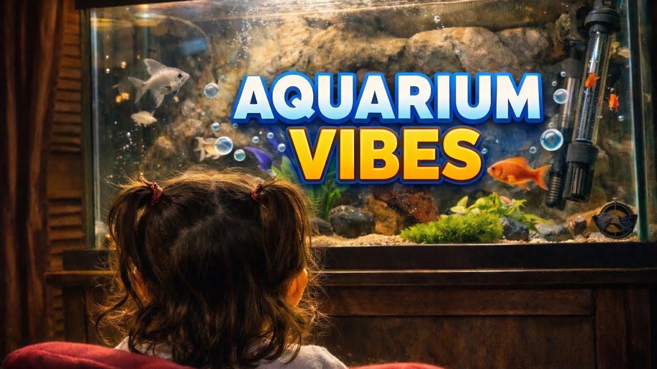 My Daughter vs the Fish Tank… Who Wins? 🐠😆