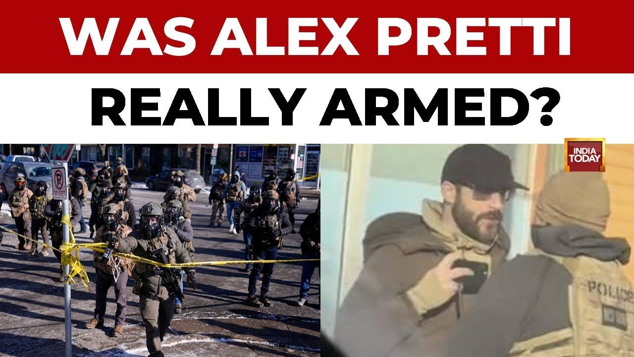 Minneapolis Shooting: Protester Alex Petty Shot Dead; Agents Say He Was Armed | India Today News