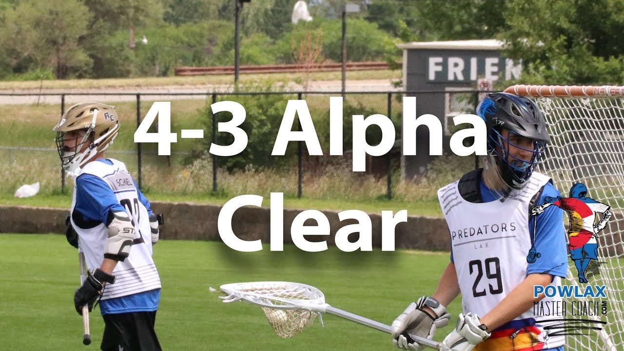 4 3 Alpha Clear | Лакросс | POWLAX
