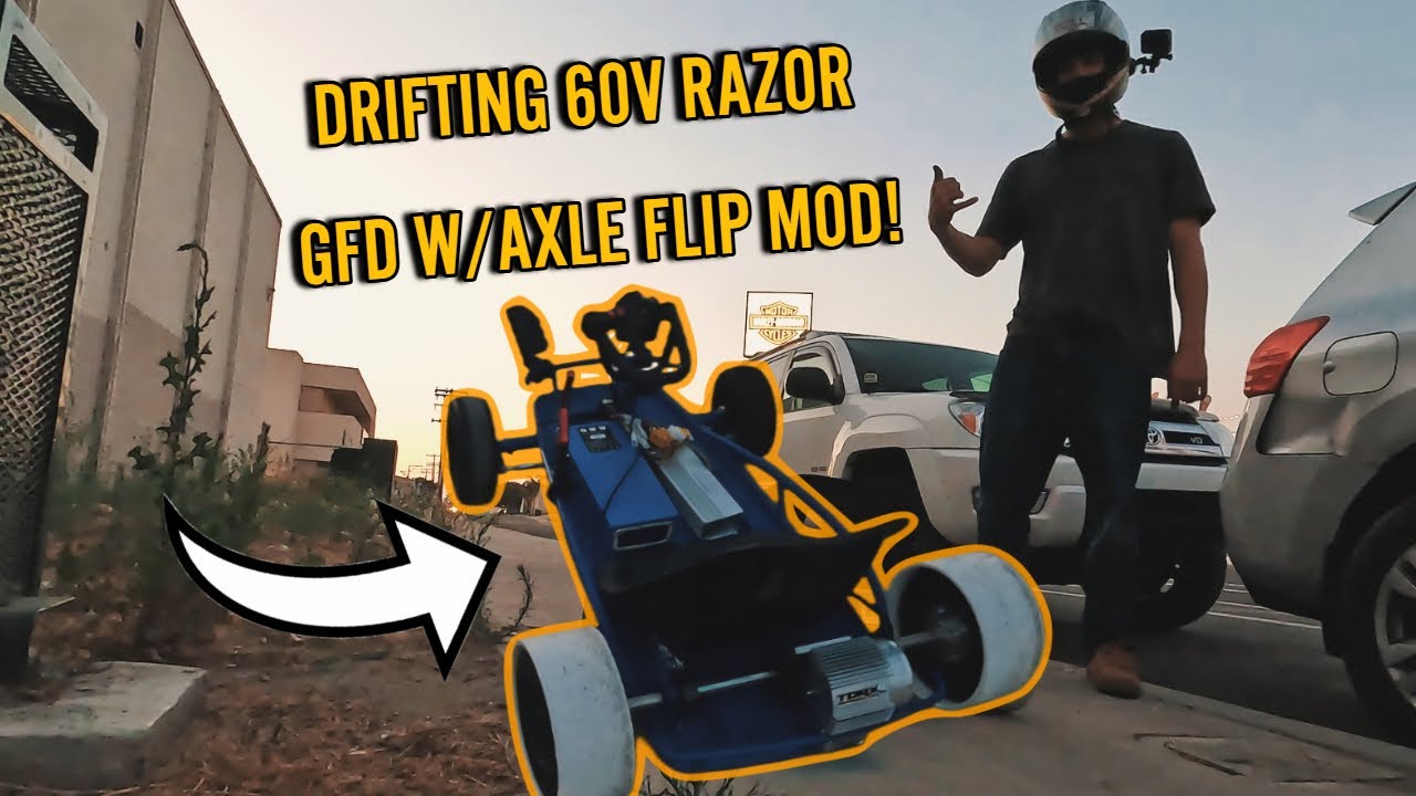 Building a RGFD from Scratch Pt.4: Sunset Drifting (w/axle flip mod)