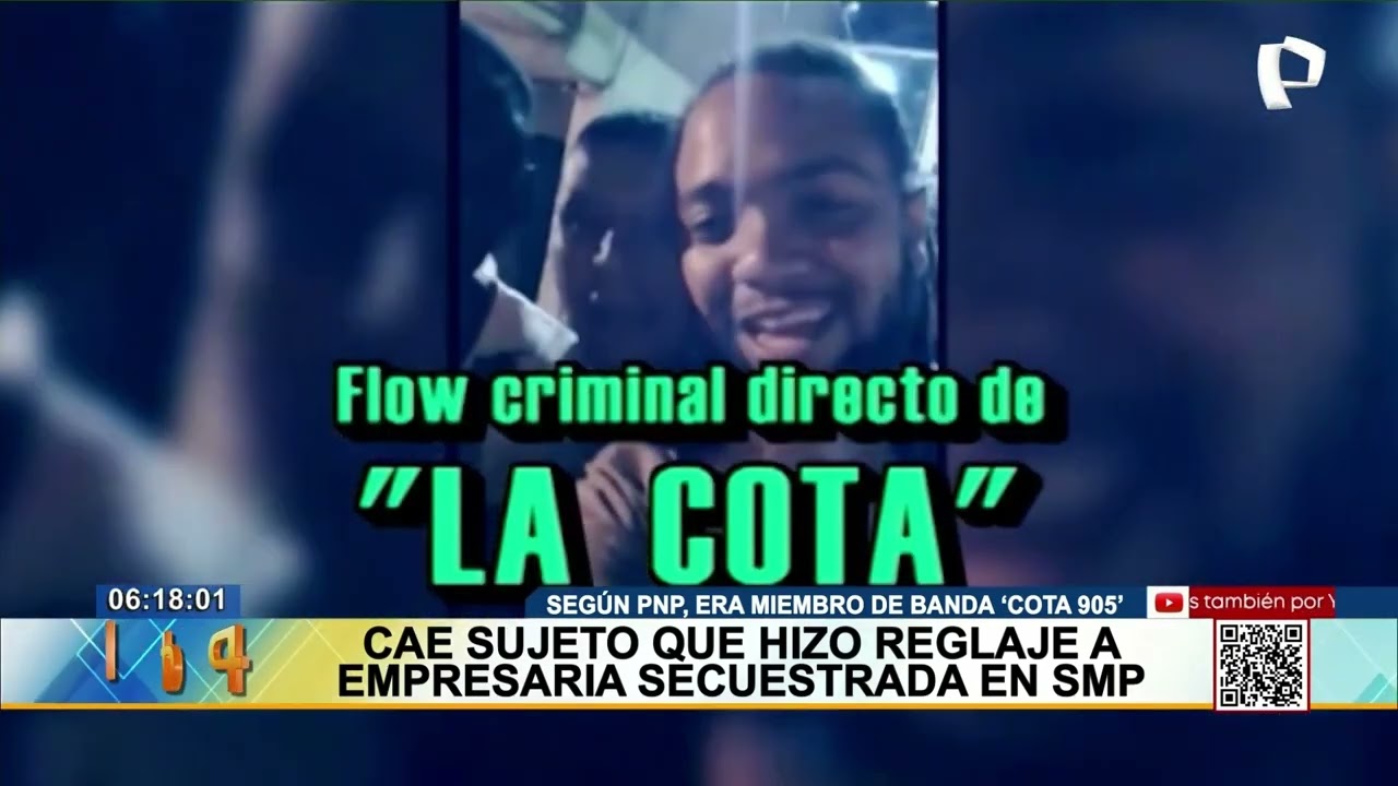 BDP Cae extranjero que hizo reglaje a empresaria secuestrada en SMP