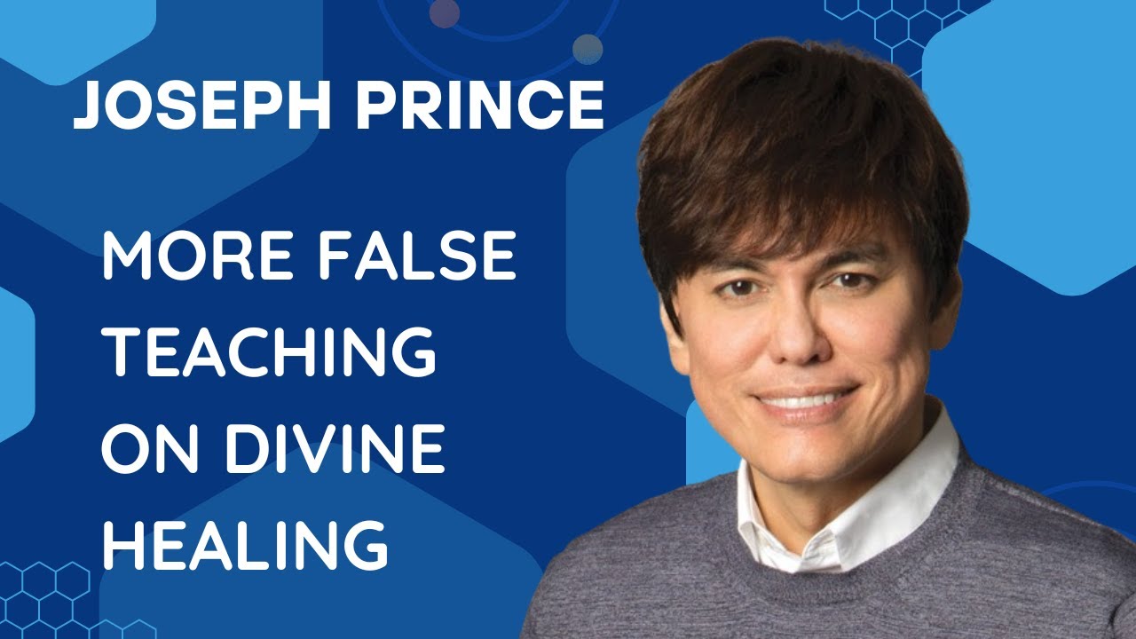 More False Teaching From Joseph Prince