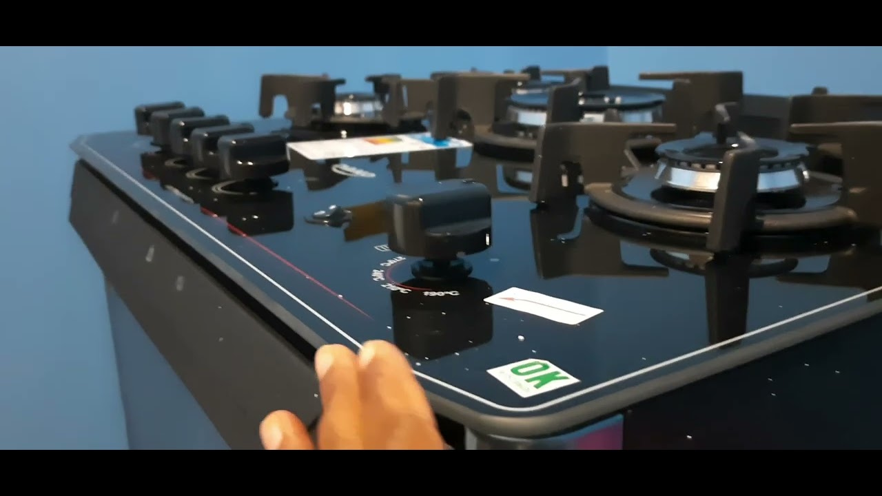 Nosso fogão chegou/fogão Magister Style Dako 5 bocas/o Arthur ficou super  feliz ☺mais uma conquista