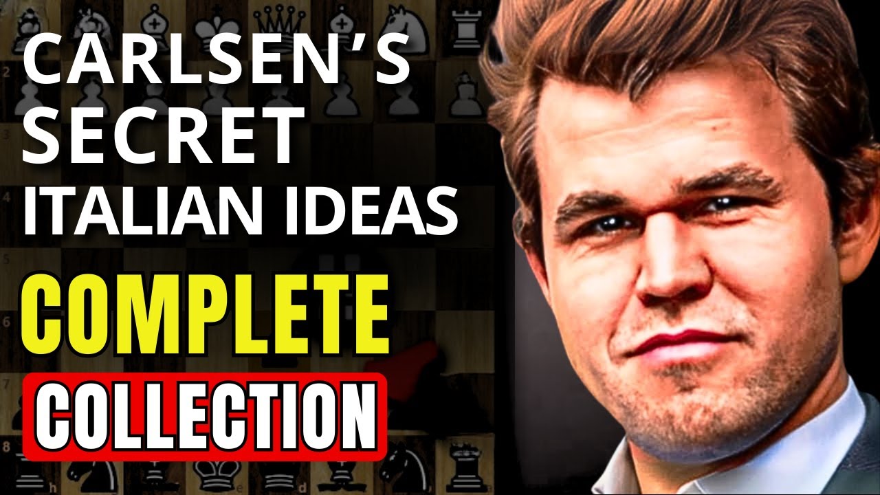 Greatest Collection of Magnus Carlsen’s Secret Italian Opening Ideas