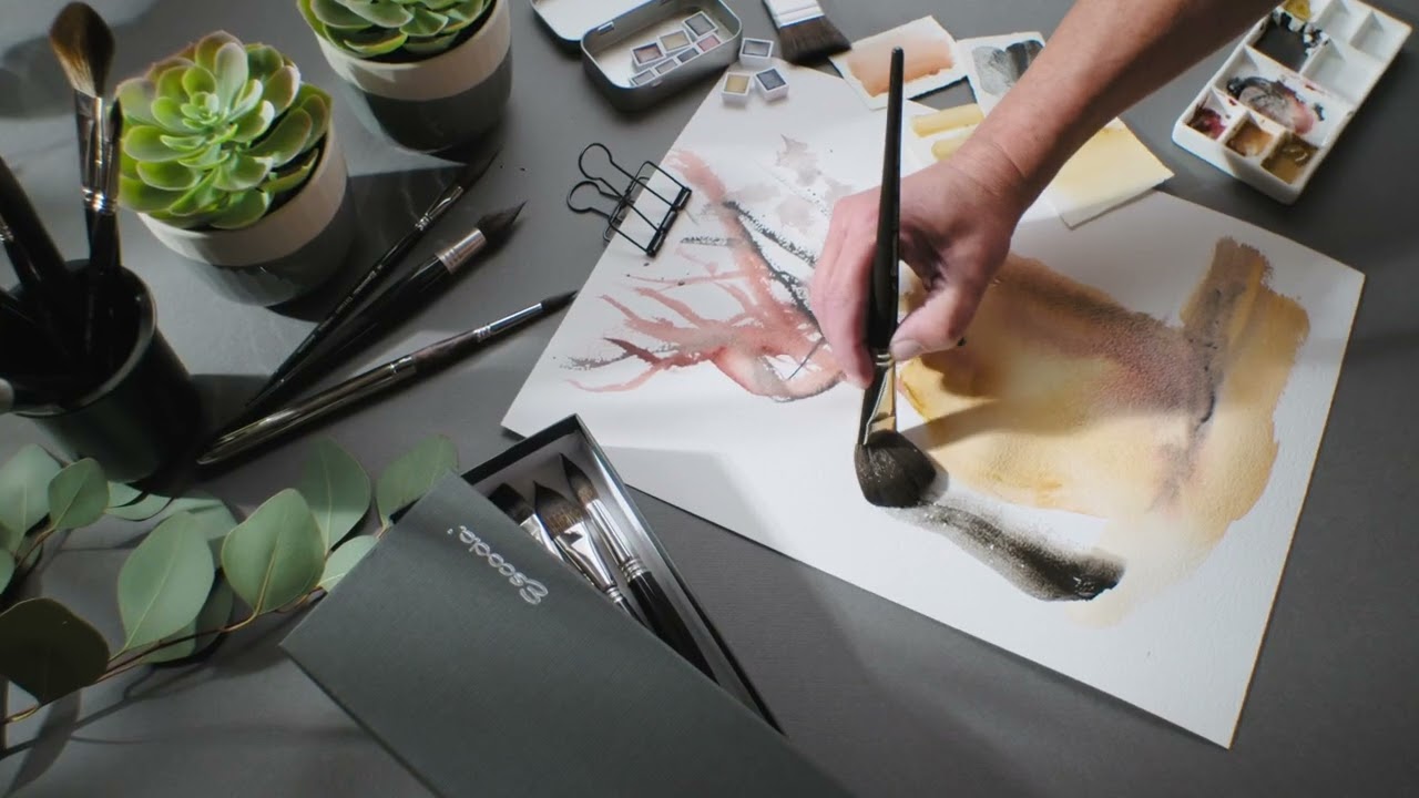 Escoda Último Series - The art of making brushes