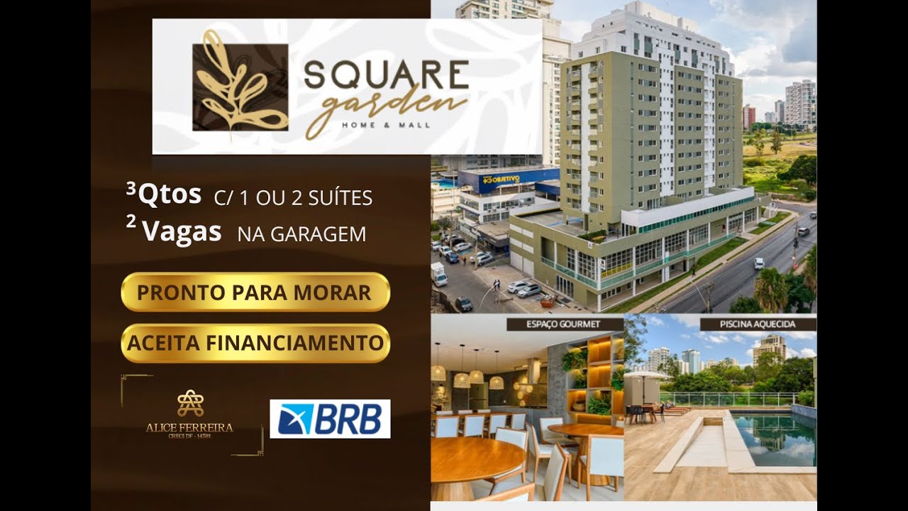 Conheça o Square Garden -  Alice Ferreira