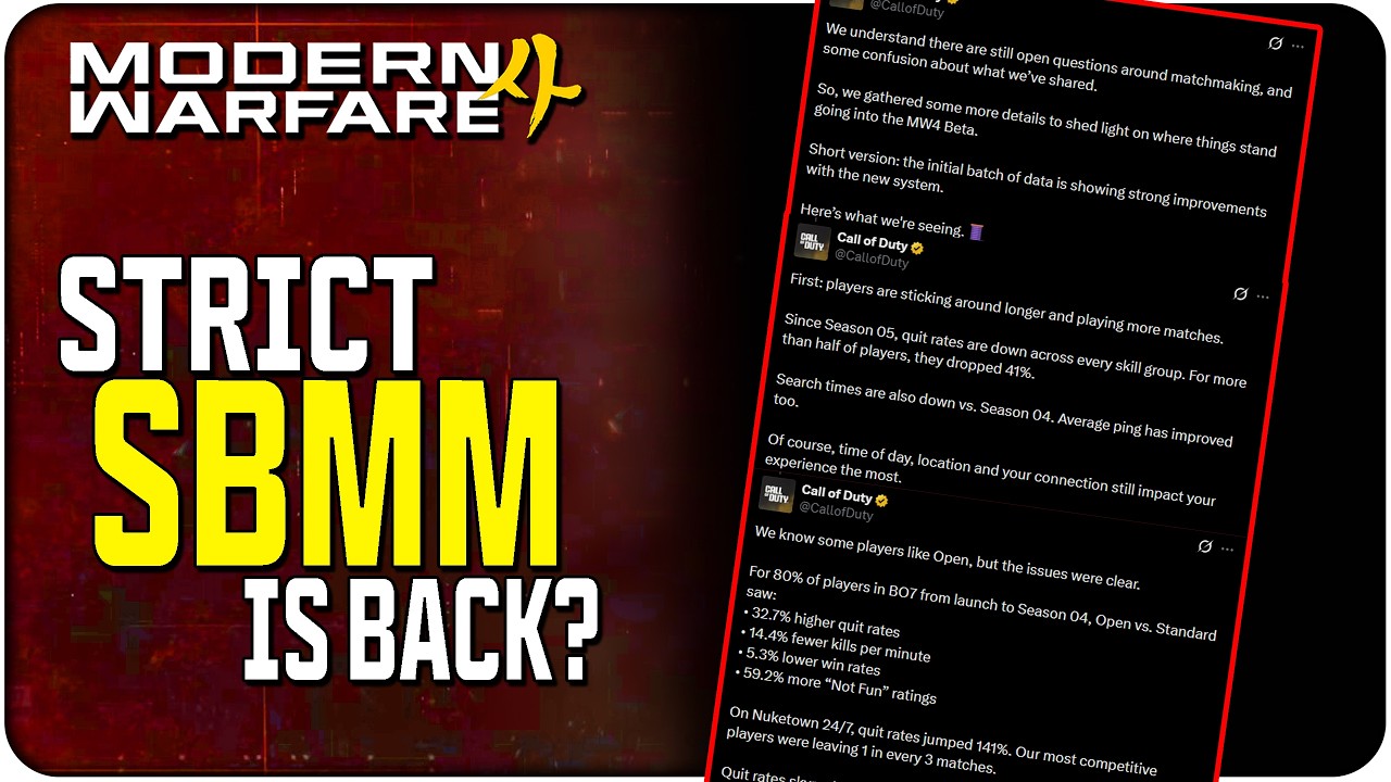 This SBMM Response has Killed the Modern Warfare 4 Hype For Many...