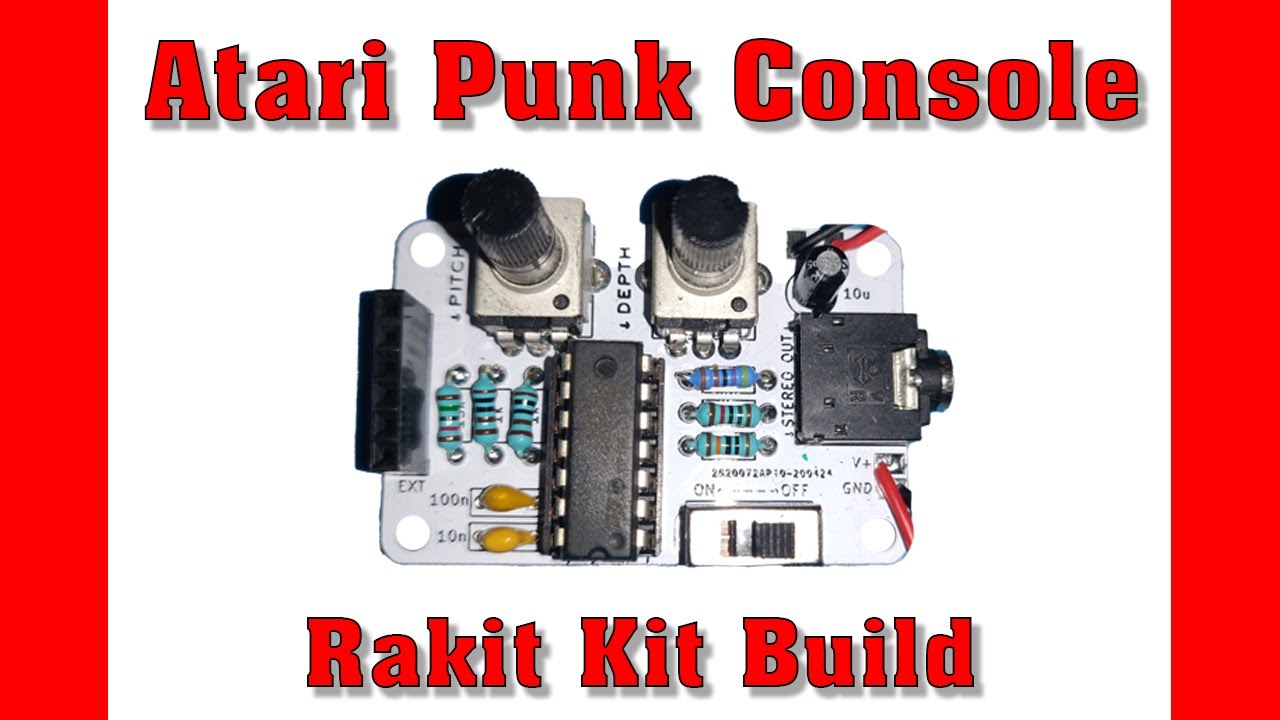 Rakit Atari Punk Console Kit - Knocking a quick one out