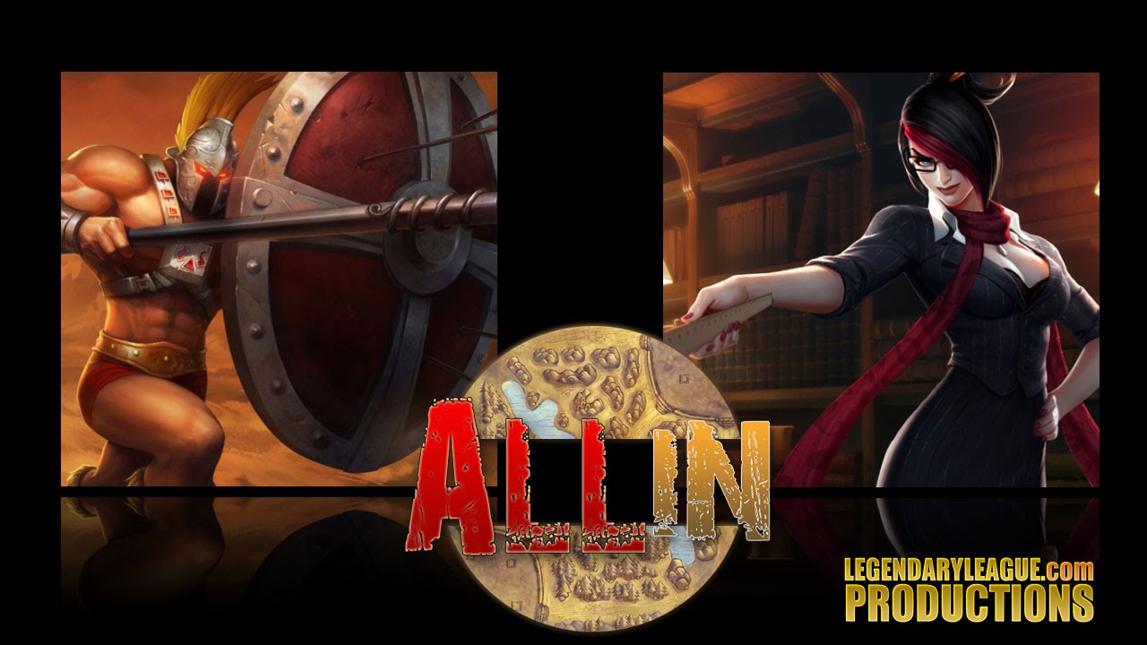 League Of Legends - ALL IN - Fiora vs Pantheon