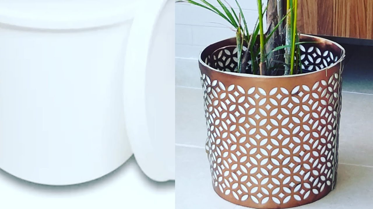Como fazer Cachepot  para planta - Lindo e Fácil  #facavocemesmo