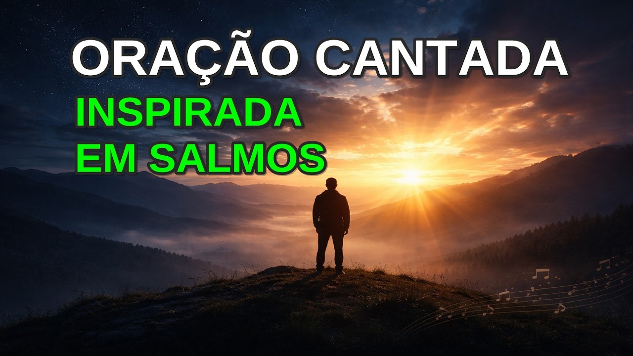 ORAÇÃO CANTADA COMPLETA | Lamento, Louvor, Exaltação e Silêncio (Salmos Inspirados)