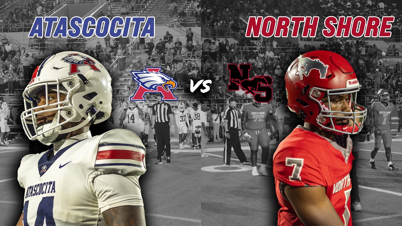 Атаскосита против #10 Норт Шор 6А, район Хьюстона, противостояние #txhsfb