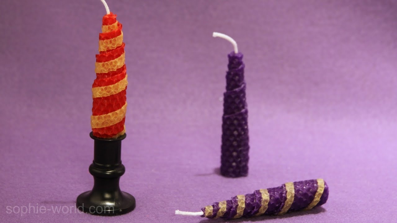 How to Make a Rolled Beeswax 