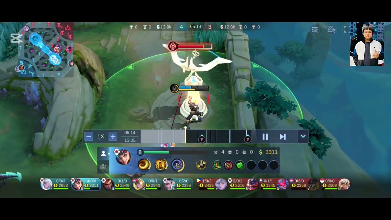 X-Borg ရဲ့ Skill  ကျွတ်ချက်၊😀😀