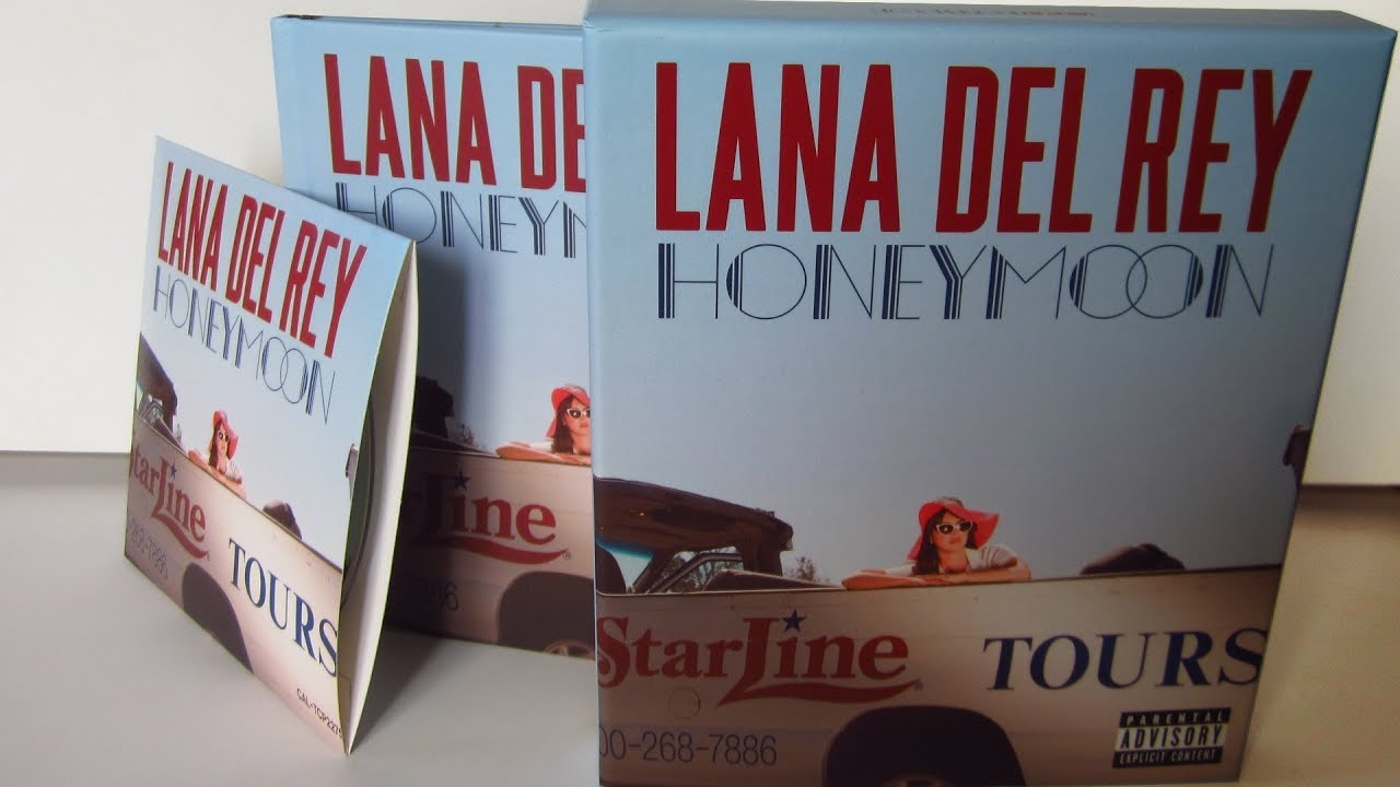 Lana Del Rey - Honeymoon / unboxing cd Box Set Limited Edition /