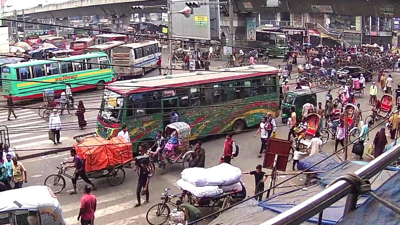 【バングラデシュ】混沌の街を歩く（ダッカ）Chaotic Streets in Dhaka, BANGLADESH