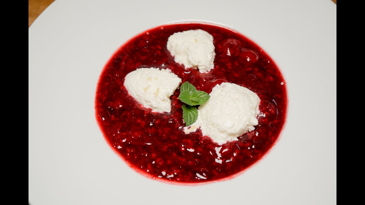Beeren Kaltschale mit Quark Nocken - Rezept und Anleitung - Natürlich Lecker