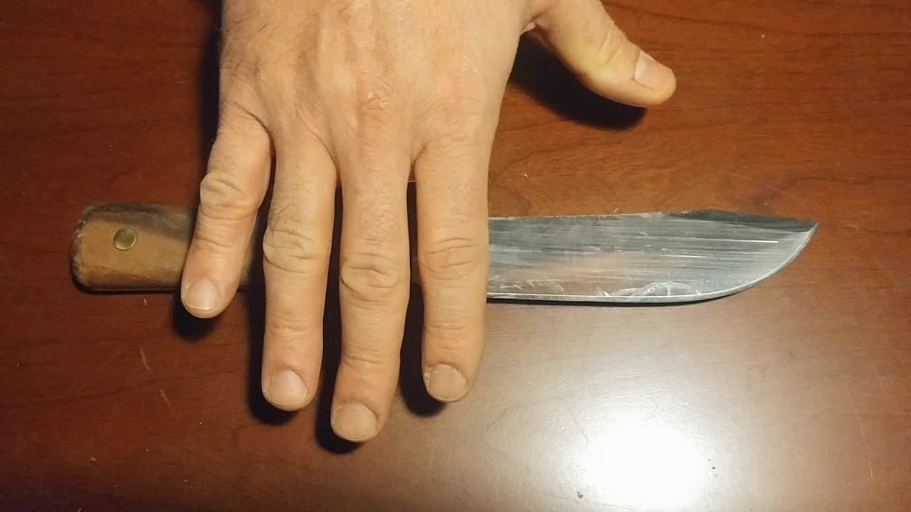 Hunting Knives For Bushcraft- Old Hickory Hunting Knife pt4