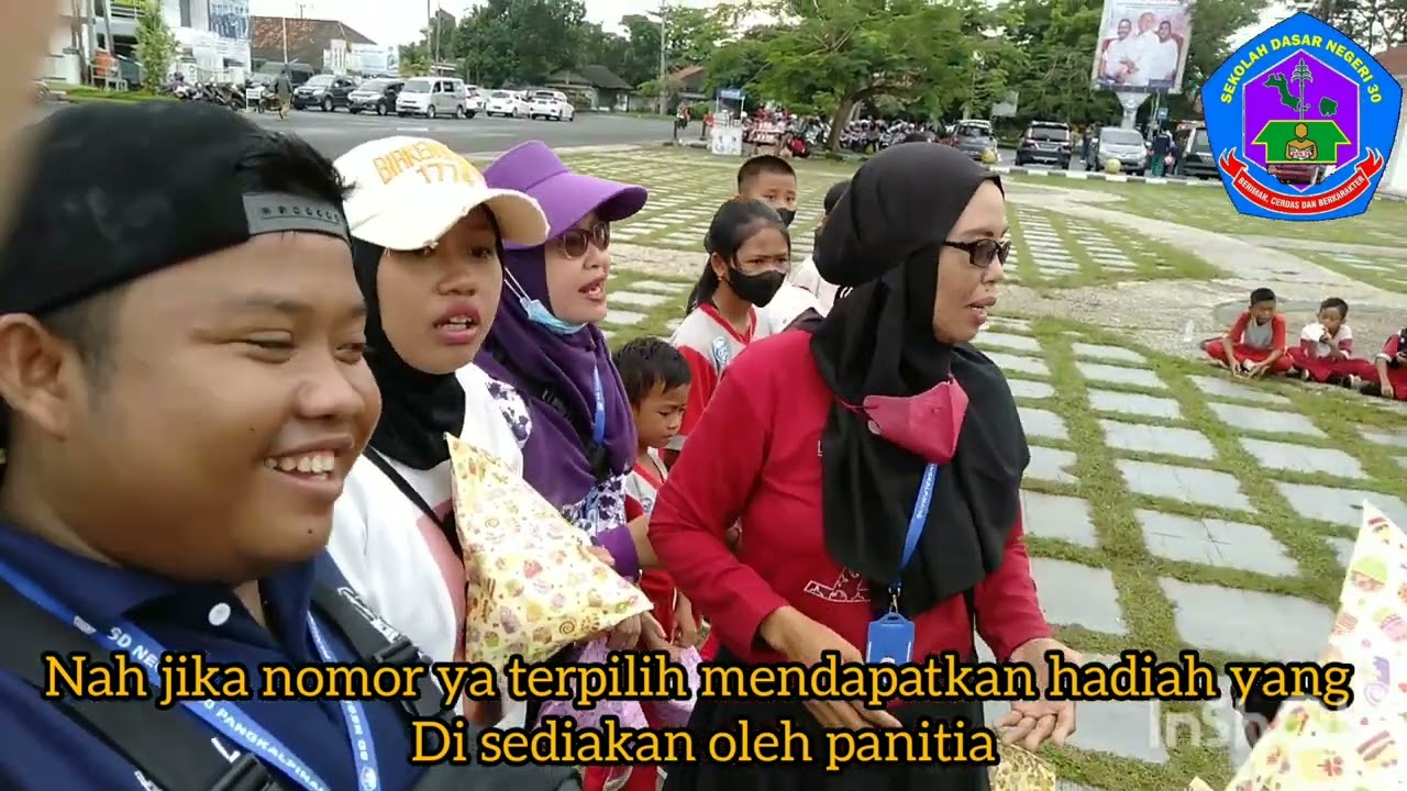 GOES rame rame SD Negeri 30 Pangkalpinang ke kantor #walikotapangkalpinang