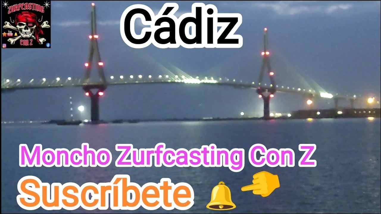 🔴 PESCA A SURFCASTING 🔴 EN LA BAHÍA DE CADIZ CERCA DEL PUENTE DE LA PEPAJUNTO A MI COLEGA JAVI 🔴