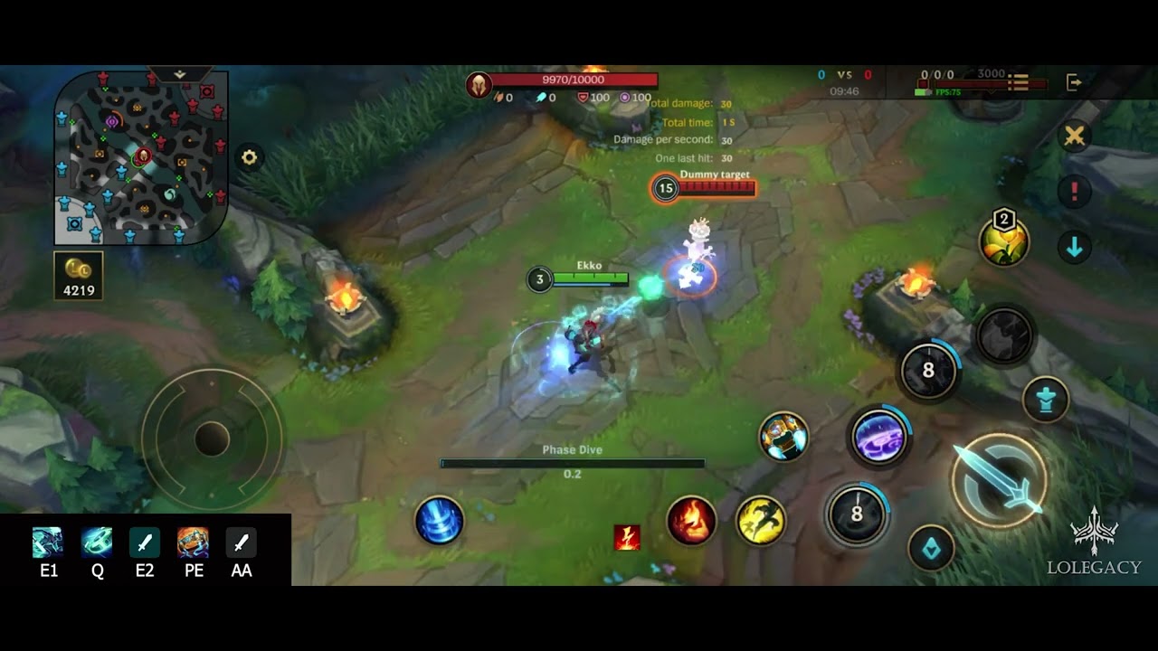 WILD RIFT - Ekko Protobelt Burst Combo