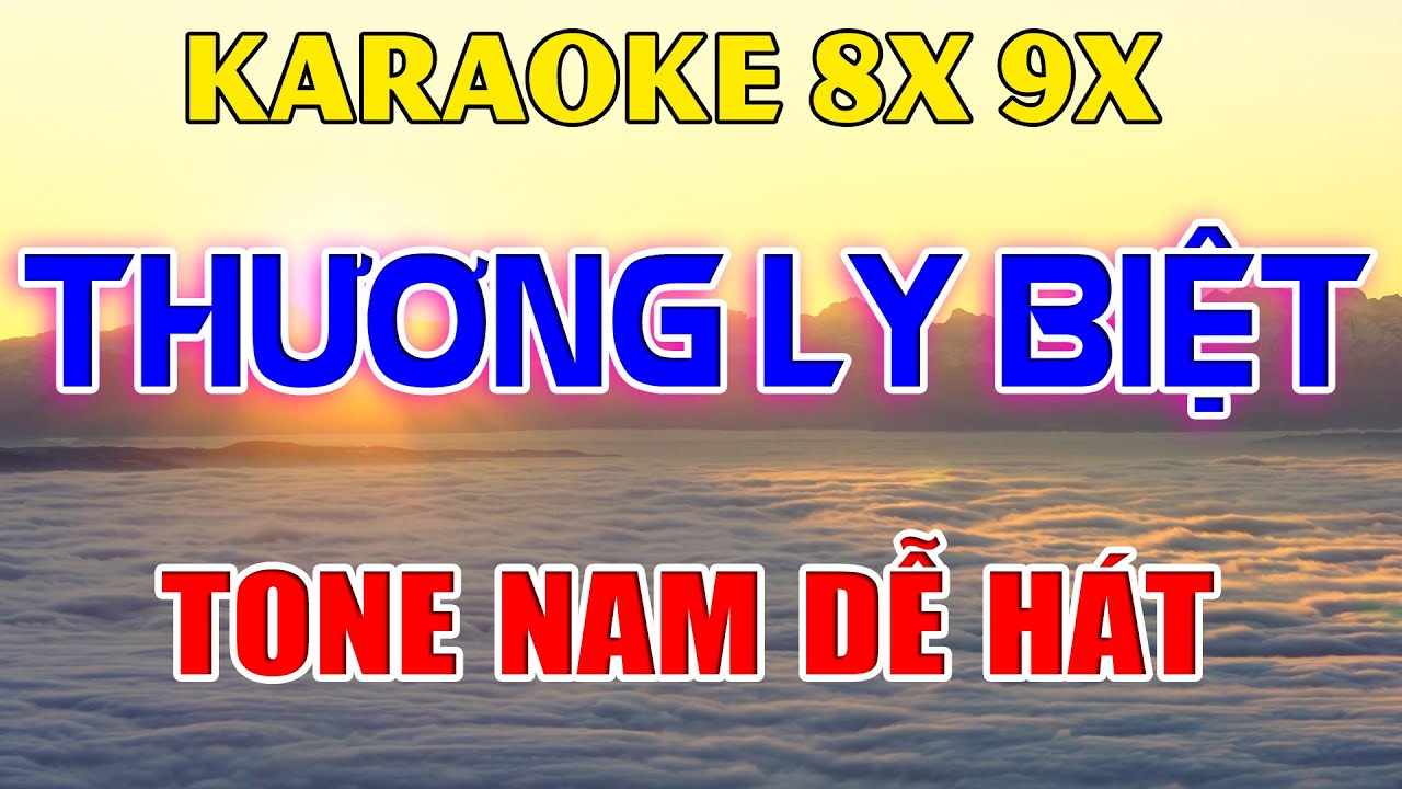 Karaoke Thương Ly Biệt Nhạc Trẻ Rumba Tone Nam ( Am ) Beat Phối Hay 2026