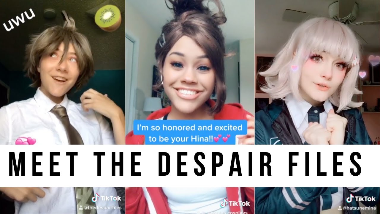 Meet the Despair Files - Introductions (Danganronpa TikTok Compilation)