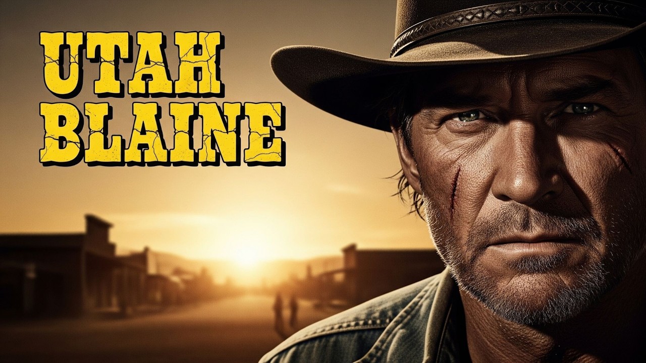 Western Movie | Utah Blaine | COLORIZED | Full Western Movie | Ranch Film | Wild West