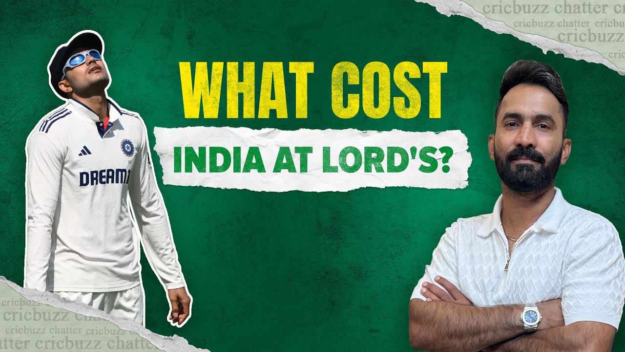 What cost India the Lord’s Test? DK & Vaughan answer