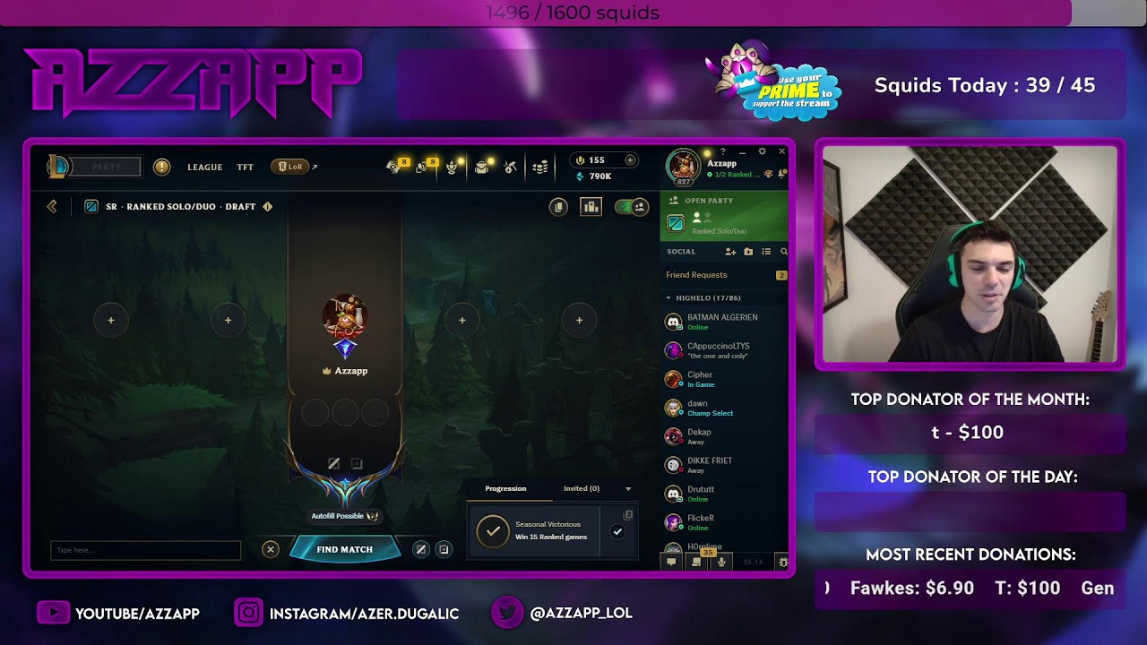 League is BACK, Variety Mage Gaming | New Alerts Testing
