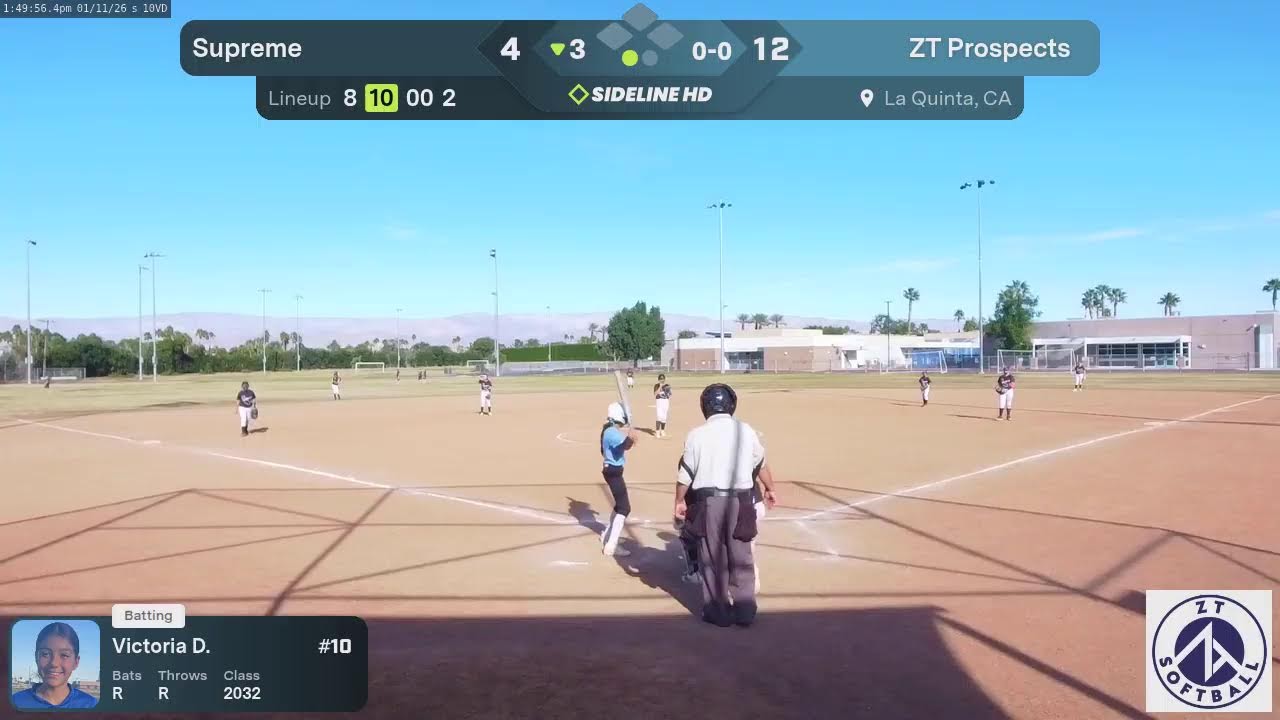 ZT Prospects 🥎 vs. Supreme (2026.01.11)