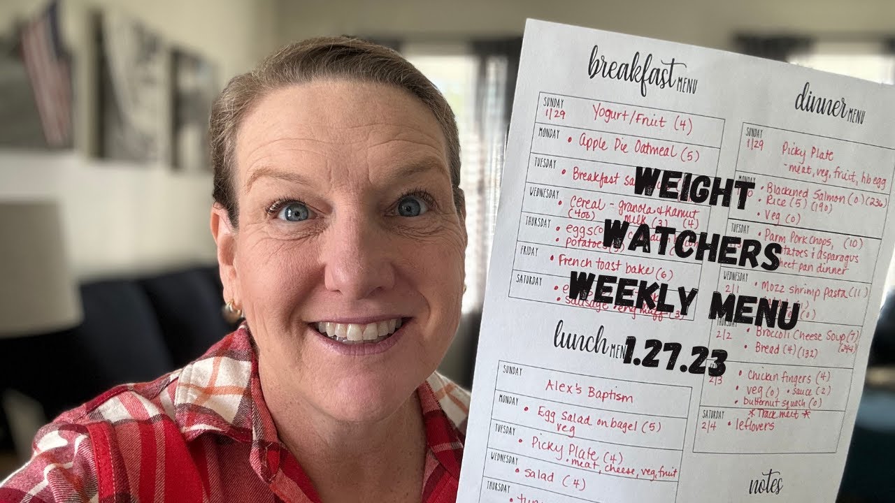 Weight Watchers Weekly Menu Plan ! - Delicious, Real Food to Keep Us On Plan!