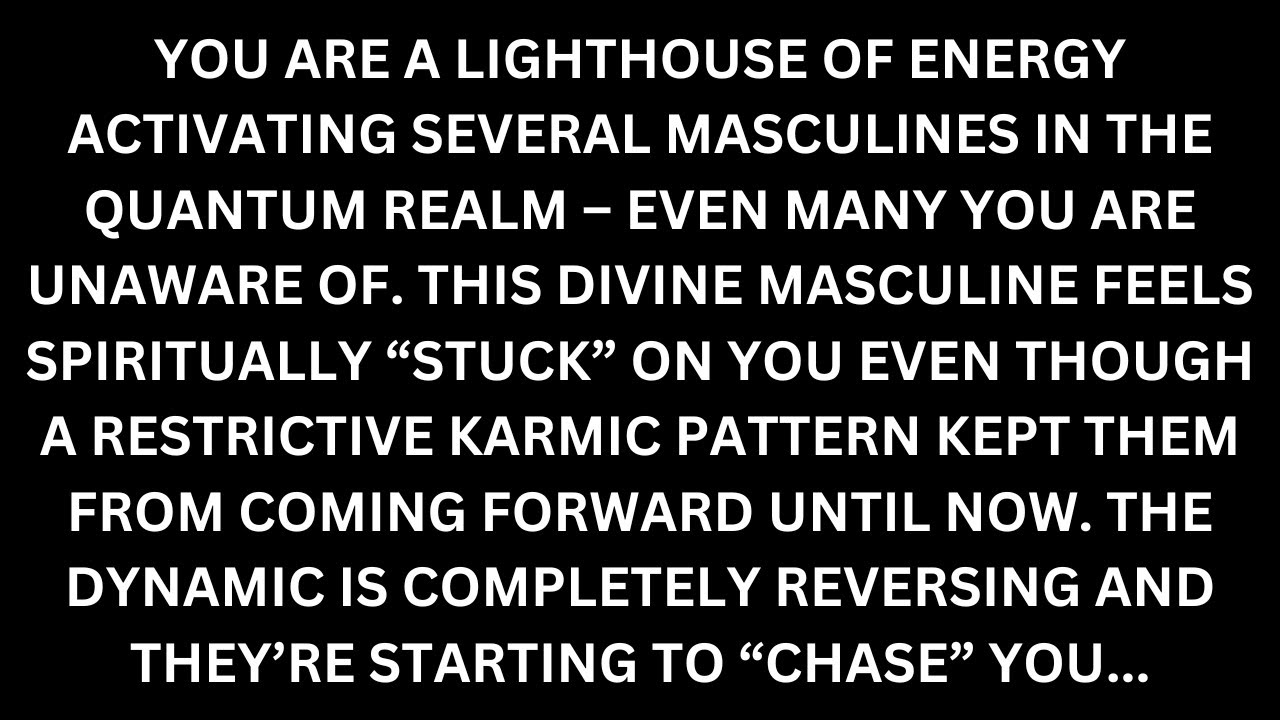A Divine Masculine You Used to 