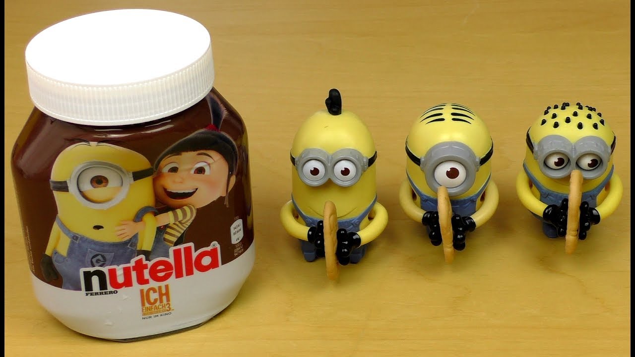 Minions Nutella Banana Cookies Ice Cream