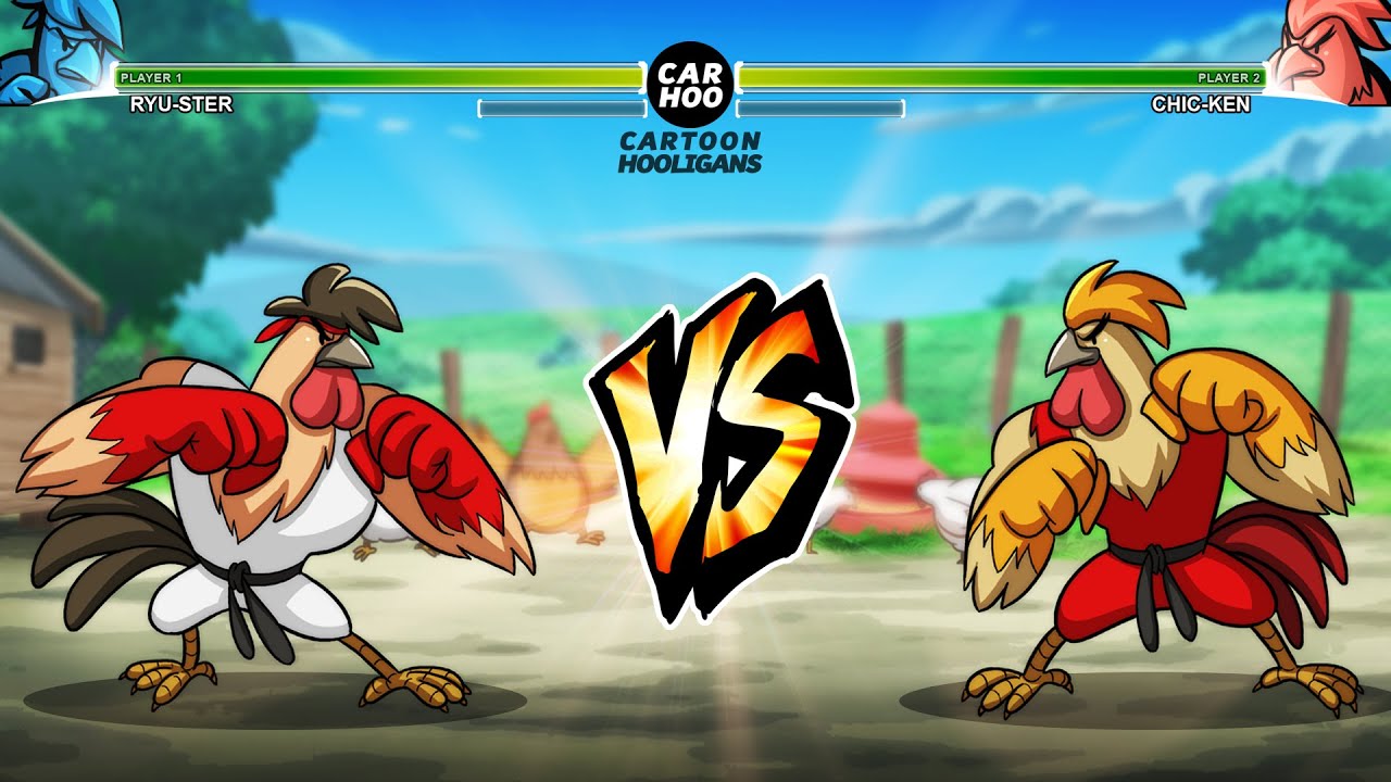 Street Cock Fighter - RYU против KEN [ Пародия на Street Fighters 5 ]