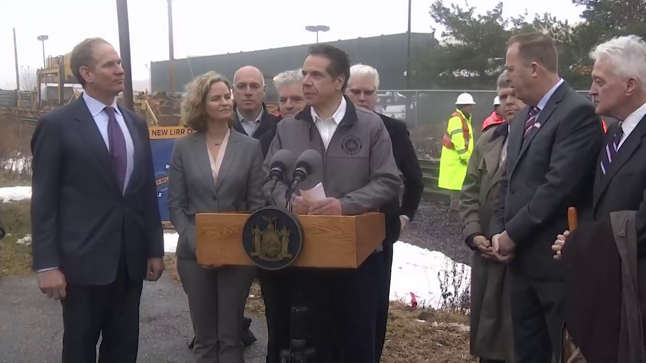 Governor Cuomo Announces Rail Laying for 13 Mile Double Track Project Completed this Month