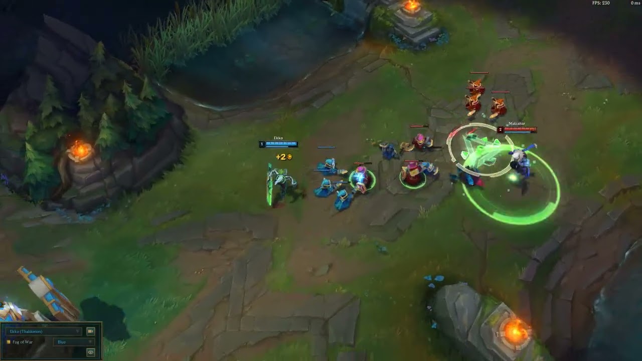 Ekko Hail of Blade First Blood Prank
