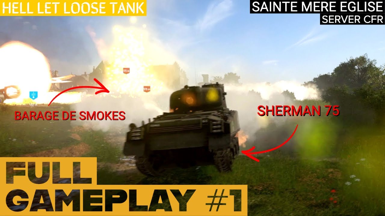 HELL LET LOOSE : Juste like the movie FURY, pushing the lines ! #hellletloose