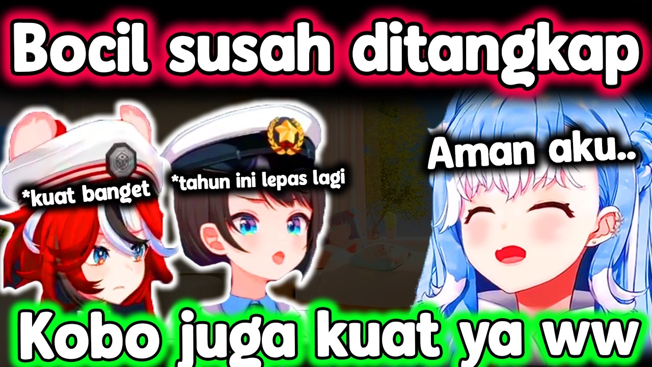 Kobo Ga Dipanggil, Polisi Oozora Bingung Cara Tangkap Bocil ww..【Hololive】