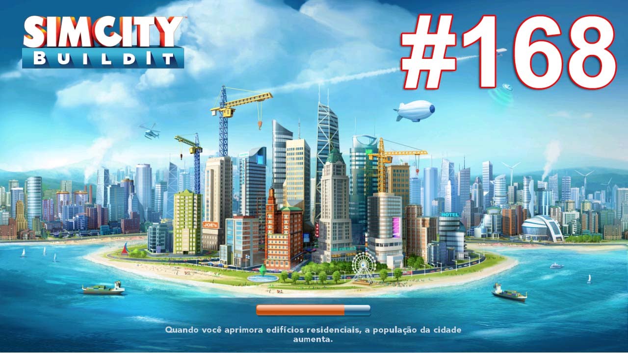 Simcity Buildit #168 - Quase nada mudou, s&oacute; arrumando o mapa - Portugu&ecirc;s